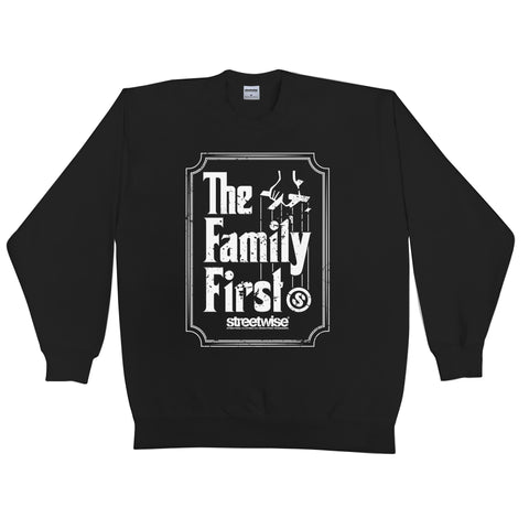 Family First Crewneck (Black)