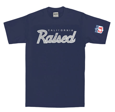 Raised T-Shirt (Navy)