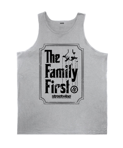 Family First Tank (Grey)